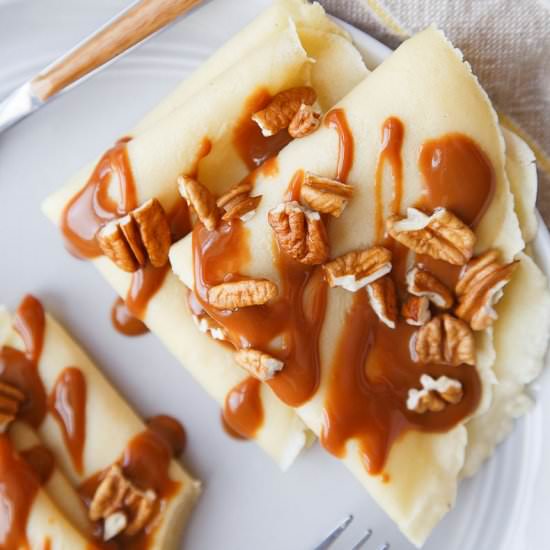 Dulce de Leche Crepes