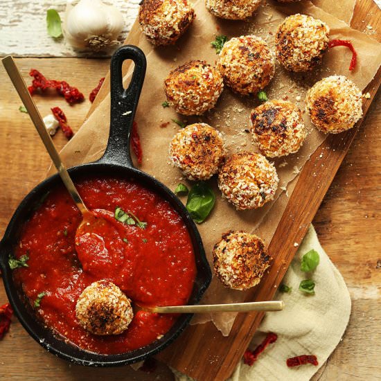 Sun-dried Tomato Basil Arancini