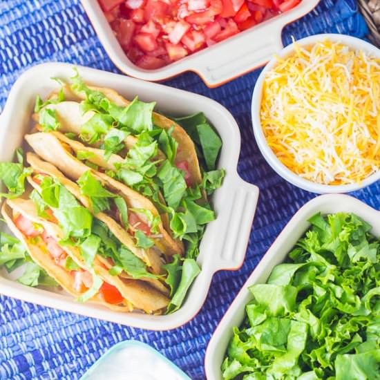 Crispy Chicken Tacos