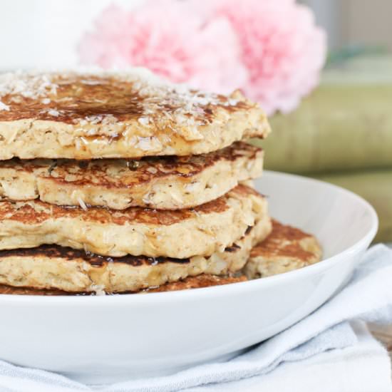 Gluten Free Coconut Oatmeal Pancake
