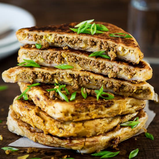 Spiced Beef Roti Turnover (Murtabak)