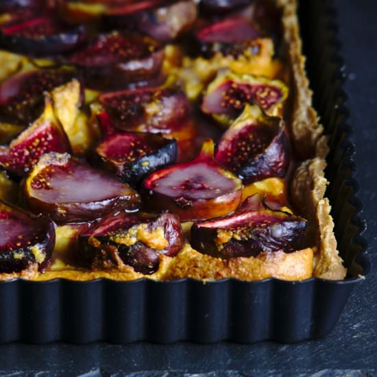 Figs and Cheese Pie