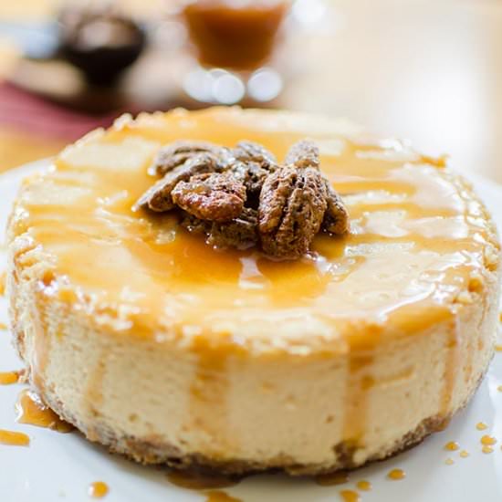 Caramel Apple Cheesecake