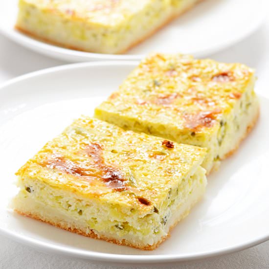 Zucchini Cheese Pie