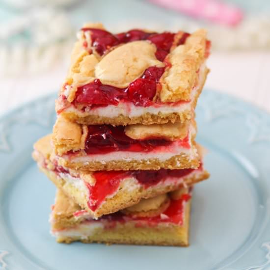 Cherry Cheesecake Bars