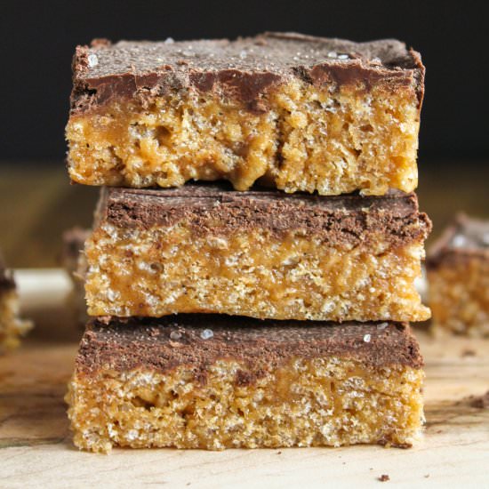 Pumpkin Spice Peanut Butter Bars