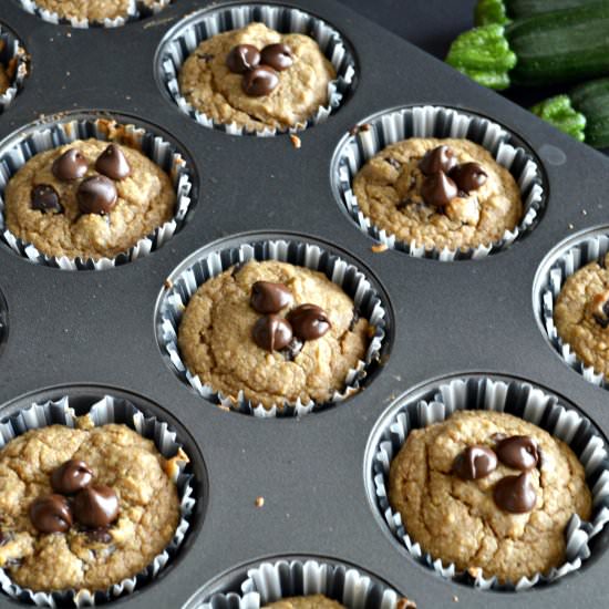 Chocolate Chip Zucchini Muffins