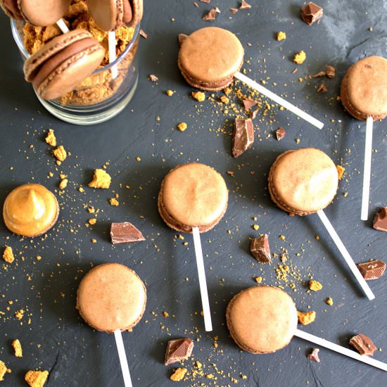 Chocolate Macarons