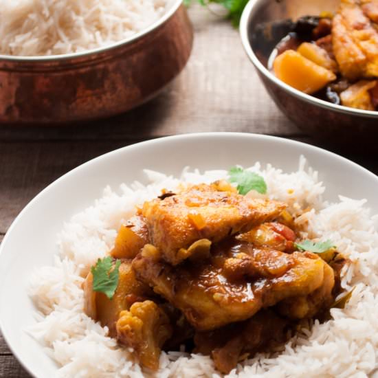 Bengali Bhetki Fish Curry