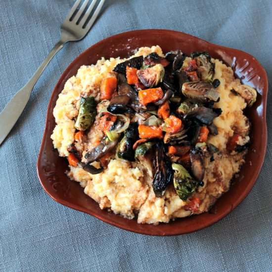 Fall Vegetable Creamy Polenta