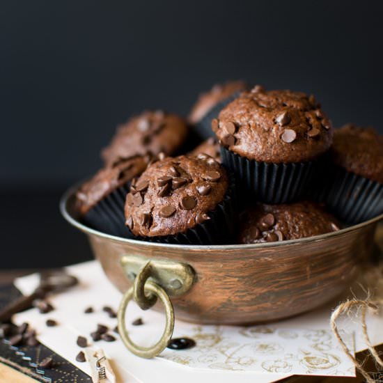 Banana Chocolate Cupcakes