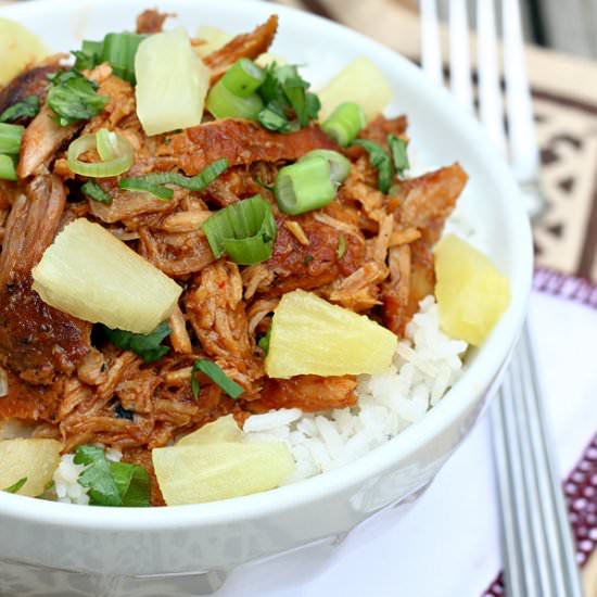 Slow Cooker Hawaiian Pulled Pork
