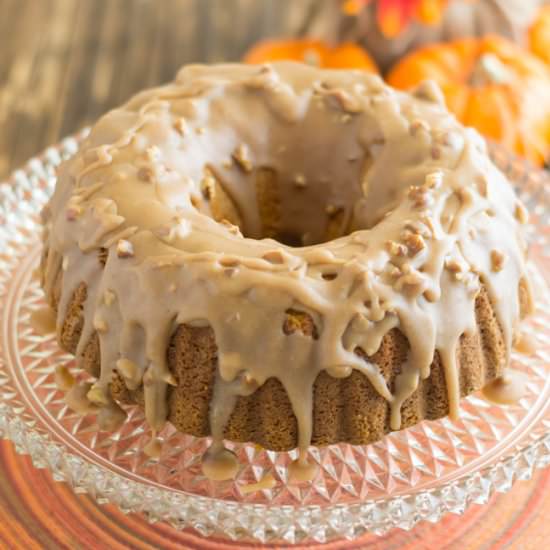 Pumpkin Pecan Bundt Cake