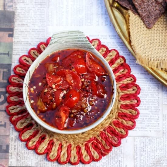 Easy Bengali Tomato Chutney