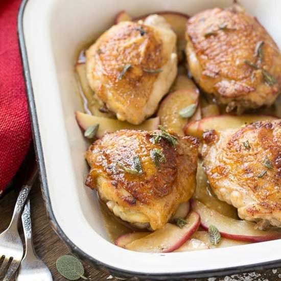 Cider Glazed Chicken
