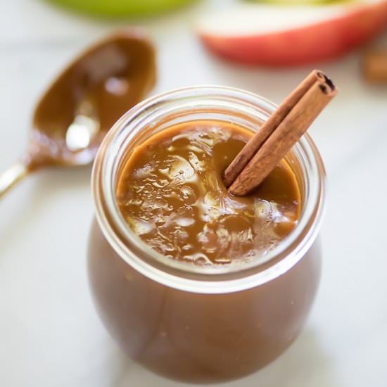 Apple Cider Caramel Sauce