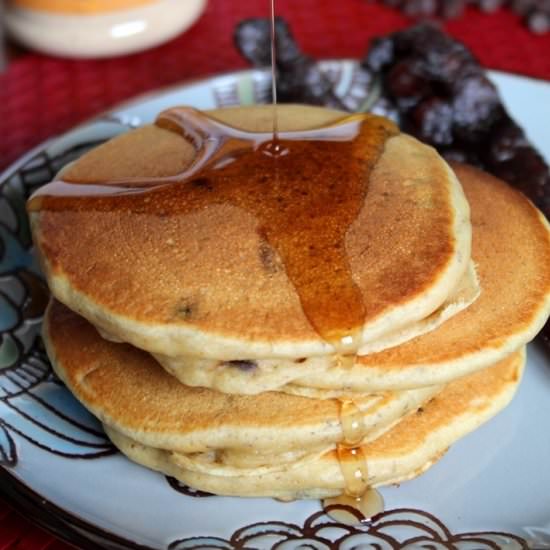 PB Chocolate Chip Pancake