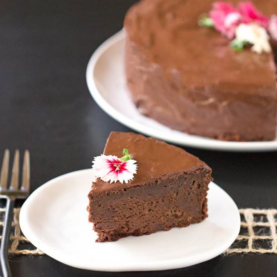 Chocolate Beet Cake with Ganache