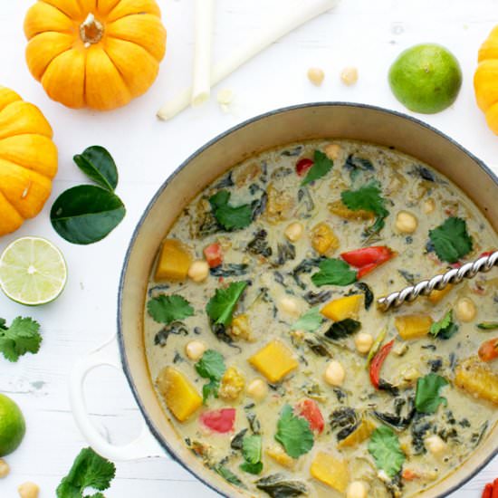 Thai Green Pumpkin Curry