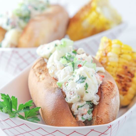 Homemade Lobster Roll