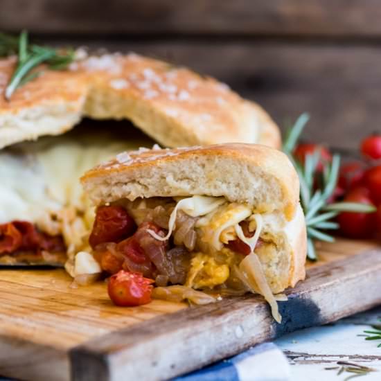 Gourmet Stuffed Barbecue Loaf