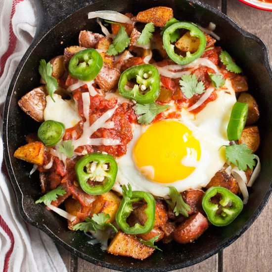 Potato Huevos Rancheros