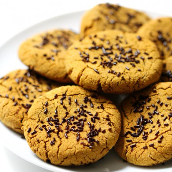 Soft Pumpkin Spice Latte Cookies