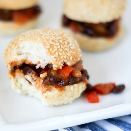 Vegetarian Sloppy Joes Sliders