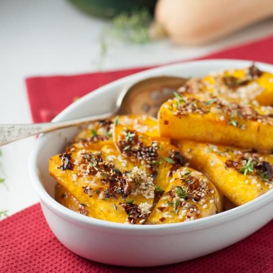 Chili Garlic Butternut Squash