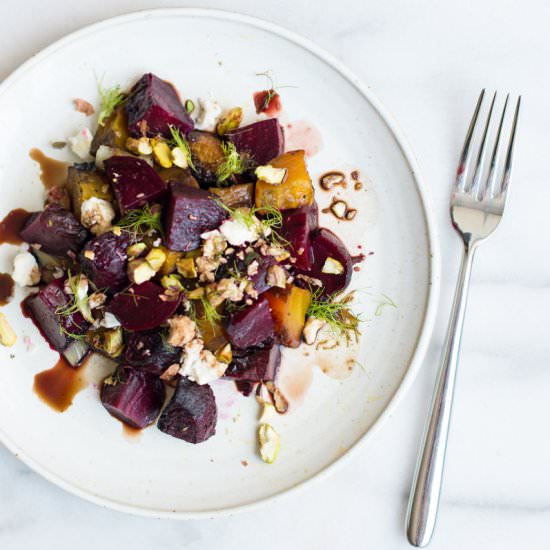 Roasted Beet and Fennel Salad