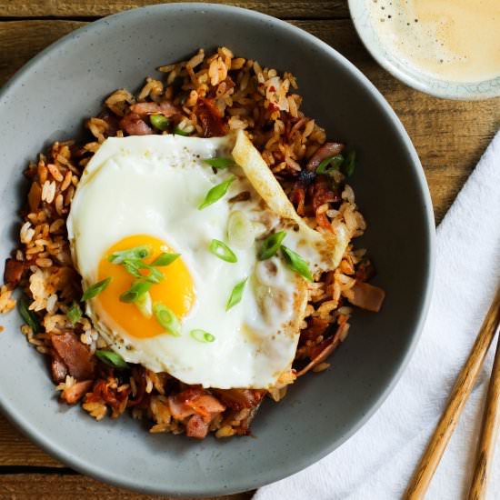 Breakfast Kimchi Fried Rice