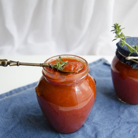 Homemade ketchup