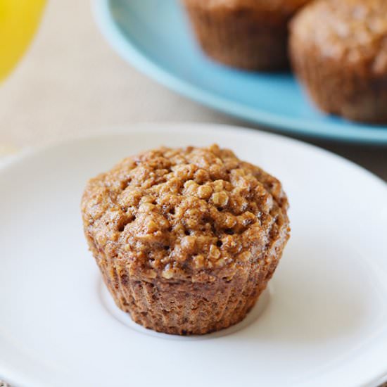 Gluten free, Vegan Banana Muffins