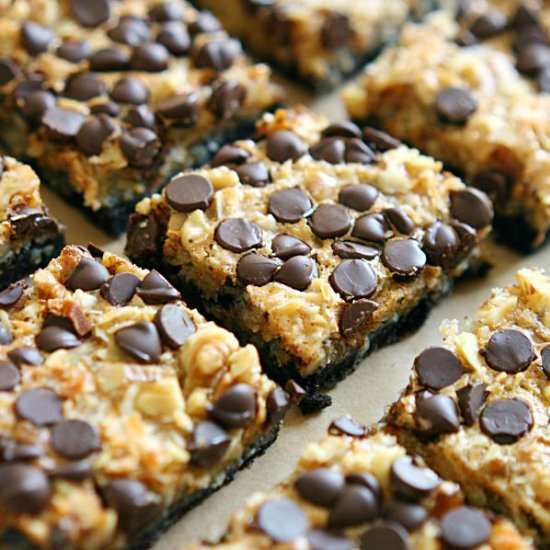 PUMPKIN SPICE OREO MAGIC COOKIE BAR