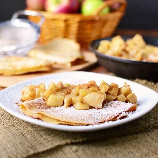 APPLE PIE CREPES