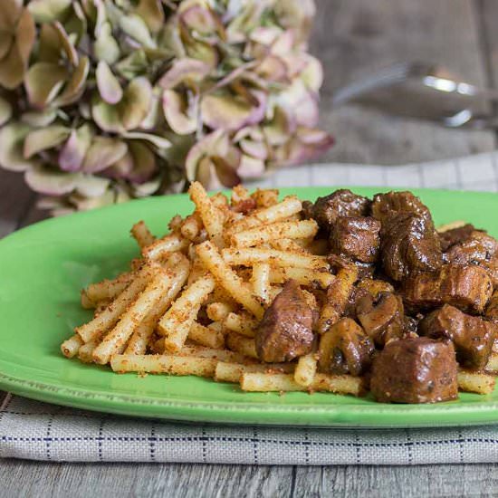 German Goulash with Maccheroni
