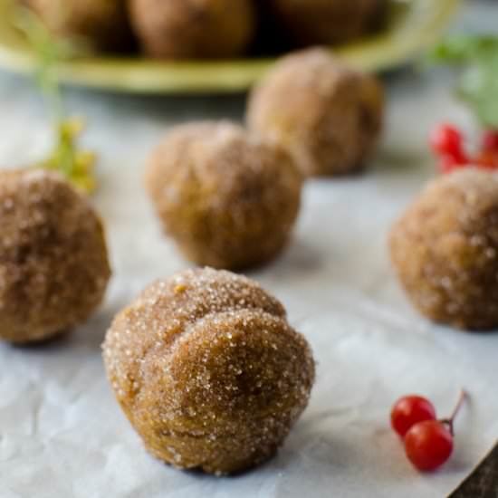 Pumpkin Chai Donut Muffins