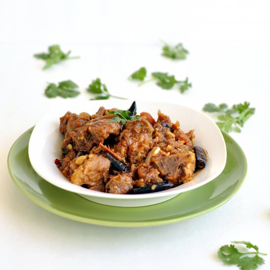 Uppu Kari / Chettinad Salted Mutton