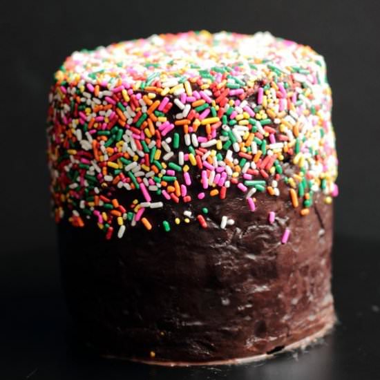 Chocolate Sprinkles Cake