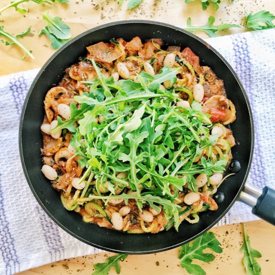 Mushroom Zoodles