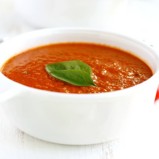 Creamy Tomato Basil Soup