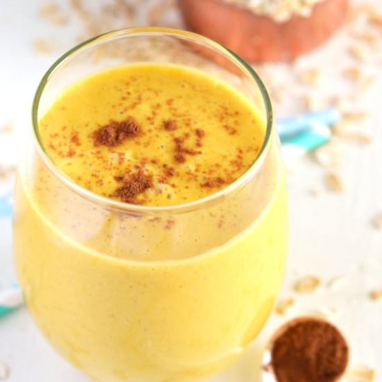 Pumpkin Pie Oatmeal Smoothies