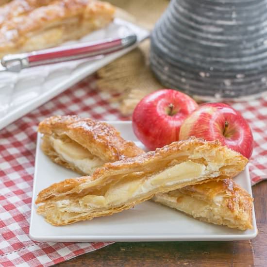 Maple Glazed Apple Tart