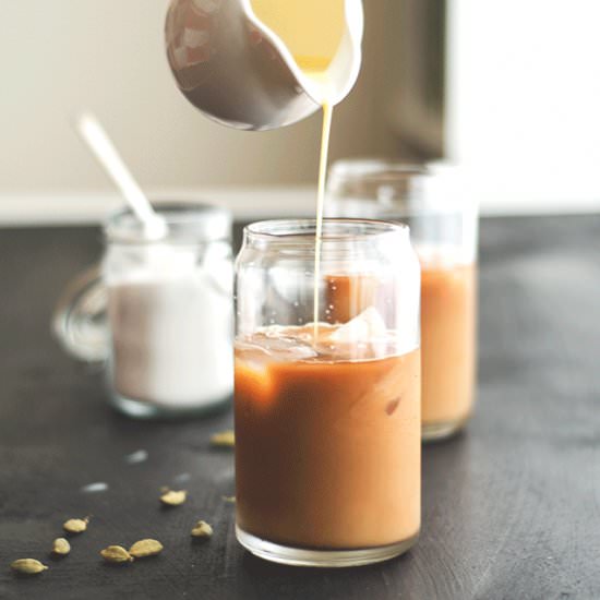 Iced Spiced Indian Tea