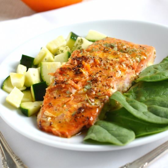 Orange Glazed Salmon