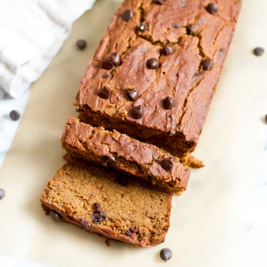 Quinoa Flour Pumpkin Bread