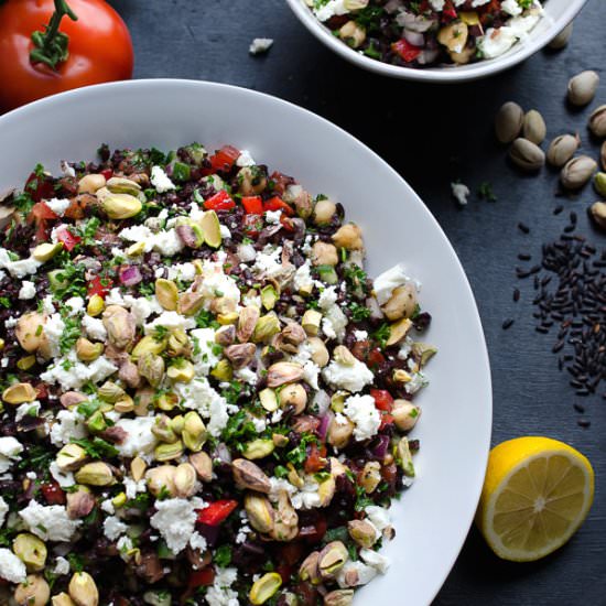 Black Rice Tabbouleh