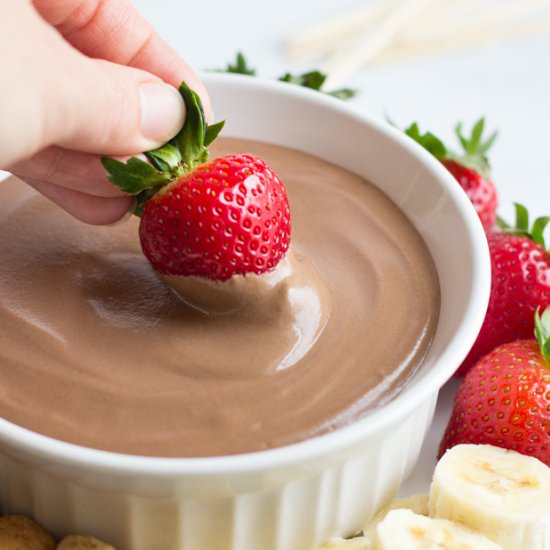 Decadent Chocolate Fruit Dip