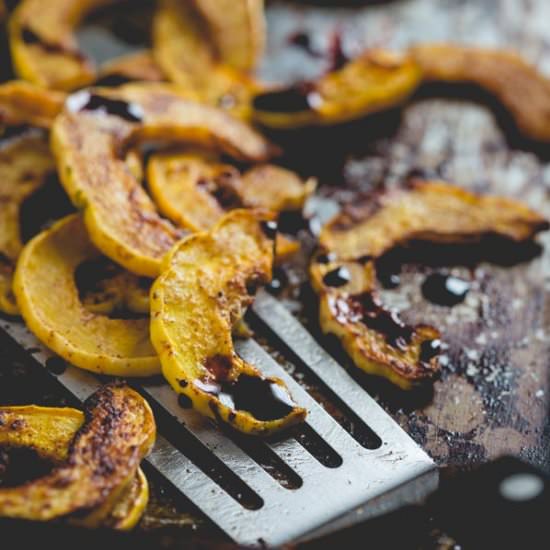 Spice Roasted Delicata Squash