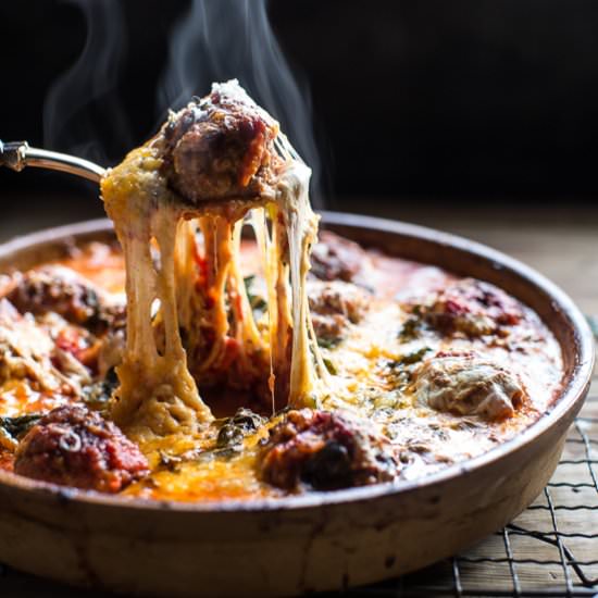 Baked Italian Oregano Meatballs